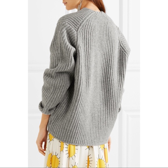 Acne Studios Light Grey Deborah Wool Sweater